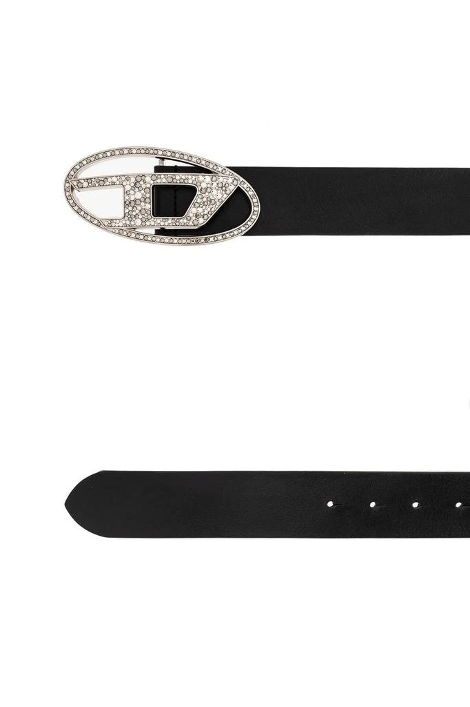 商品Diesel|Diesel B-1dr Strass Embeliished Buckle Belt,价格¥1173-¥1537,第3张图片详细描述