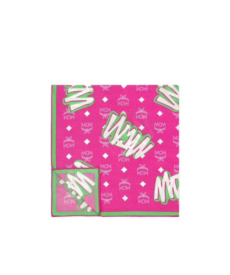 商品MCM|MCM 女士围巾 MEFCAMM02QR 粉红色,价格¥917,第1张图片