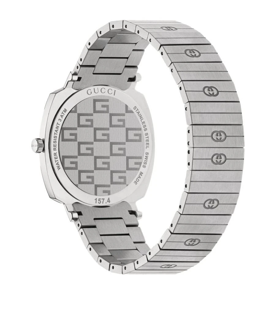 商品Gucci|Steel Grip Watch 38mm,价格¥12404,第3张图片详细描述