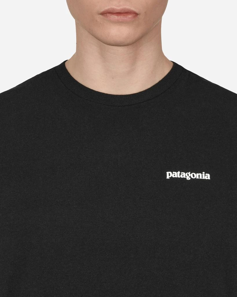 商品Patagonia|P-6 Logo Responsibili Longsleeve T-Shirt Black,价格¥378,第5张图片详细描述