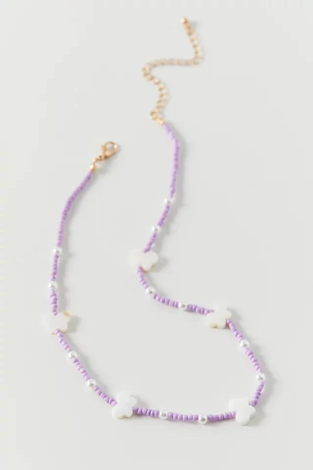 商品Urban Outfitters|Sequoia Beaded Necklace,价格¥38,第2张图片详细描述