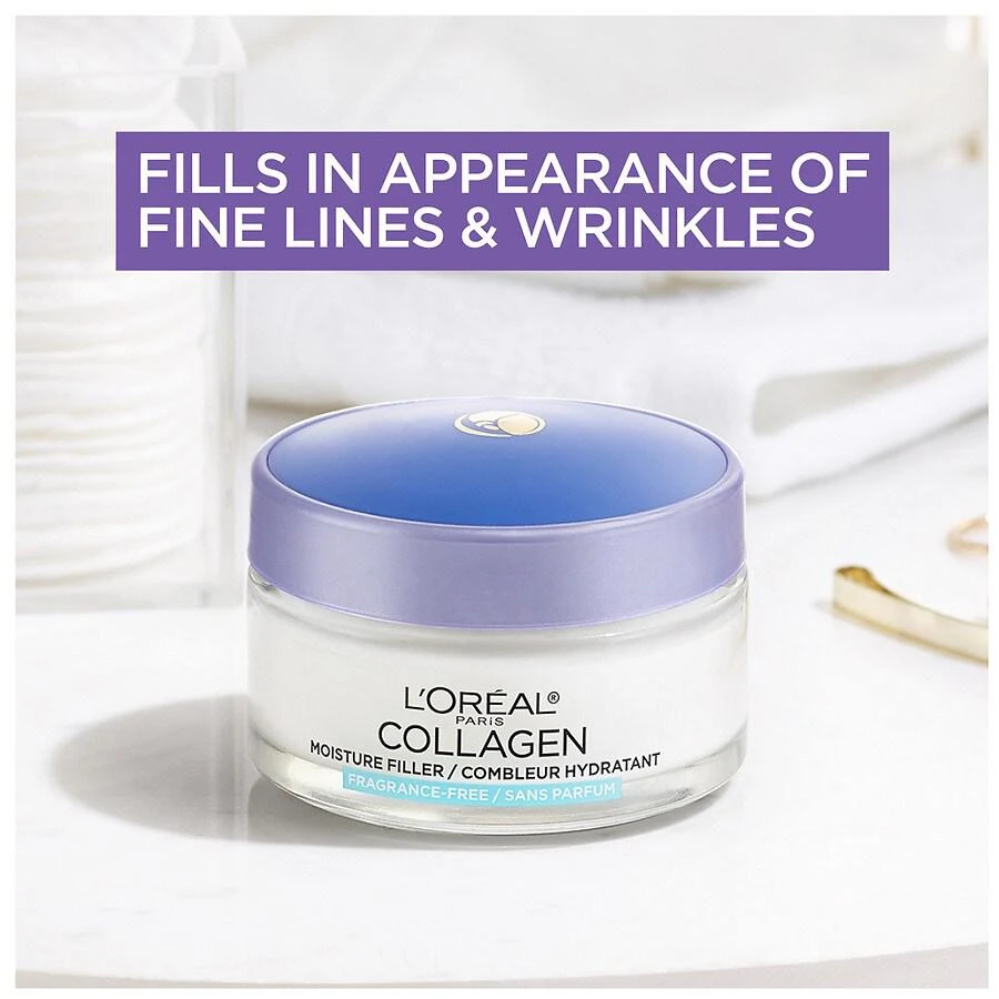 商品L'Oreal Paris Collagen|Moisture Filler Facial Day Cream Fragrance Free,价格¥89,第2张图片详细描述