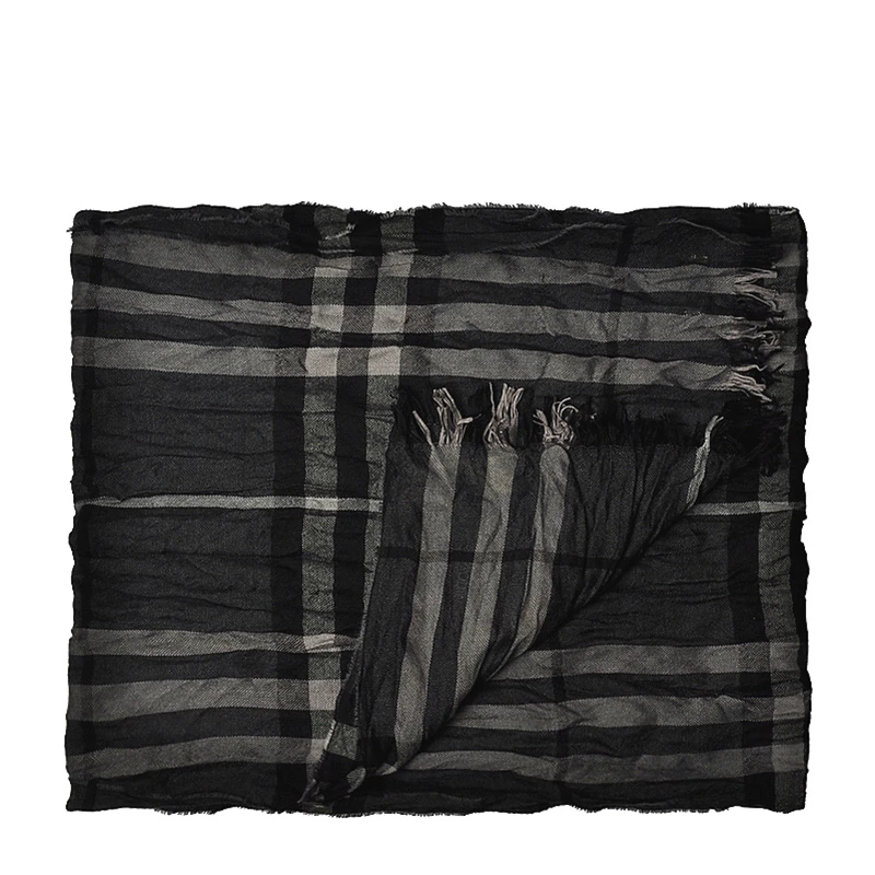 BURBERRY 拼色男士围巾 3551800 商品