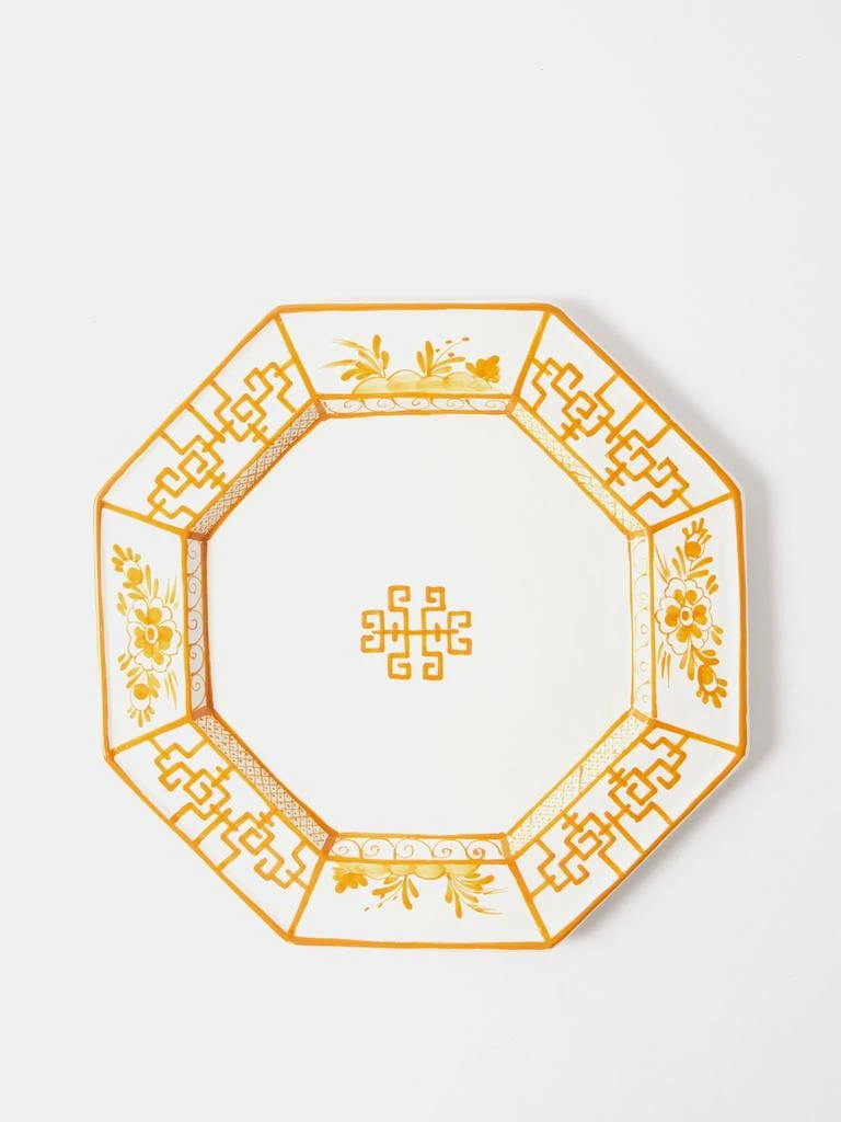 商品Gergei Erdei|Giardino hand-painted ceramic dinner plate,价格¥523,第1张图片