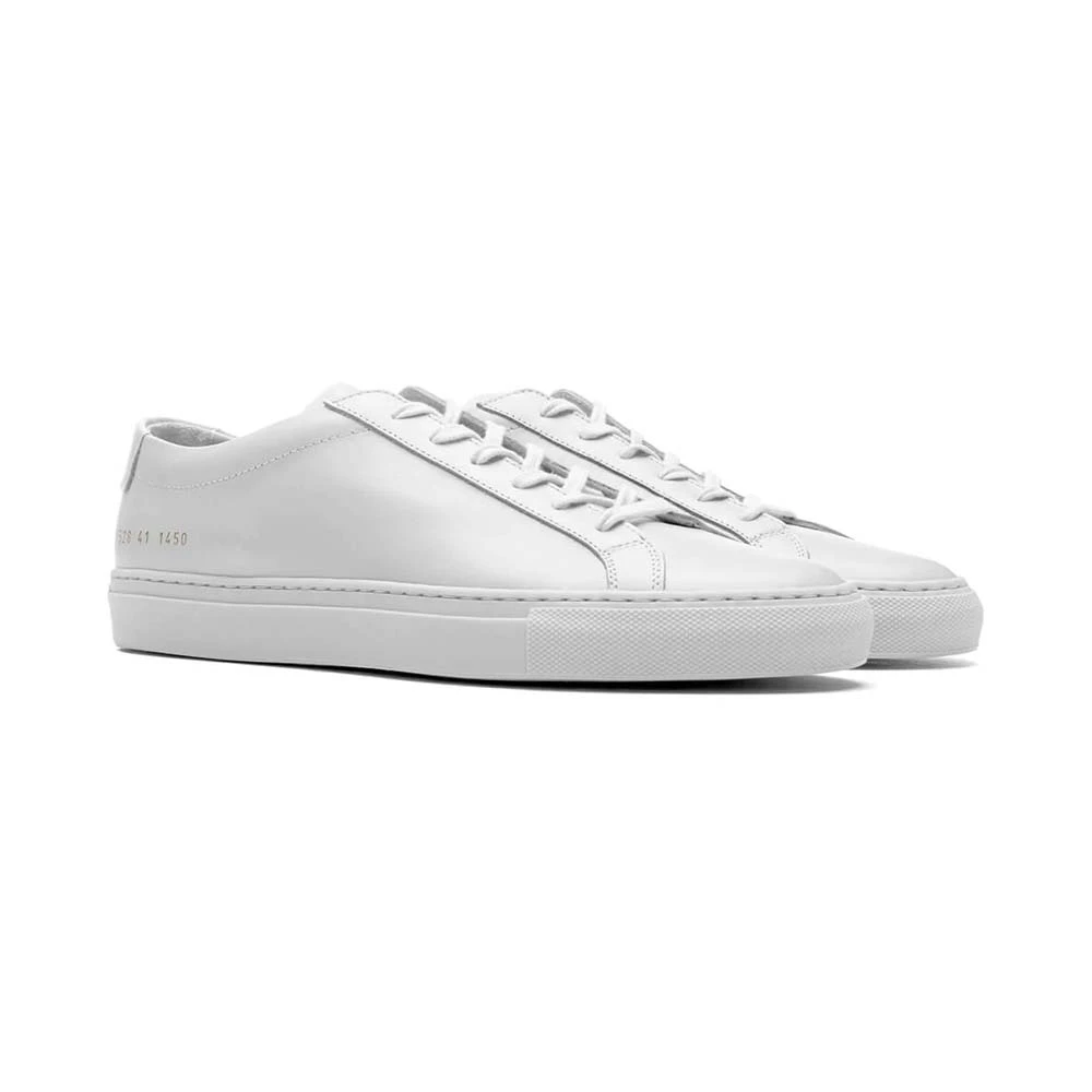 COMMON PROJECTS 男士灰白色皮革休闲运动鞋 1528-1013（图片略有色差，以实际为准） 商品