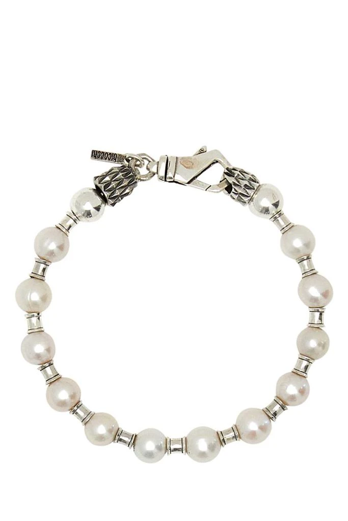 商品Emanuele Bicocchi|Pearls And Silver 925 Bracelet,价格¥1767,第1张图片