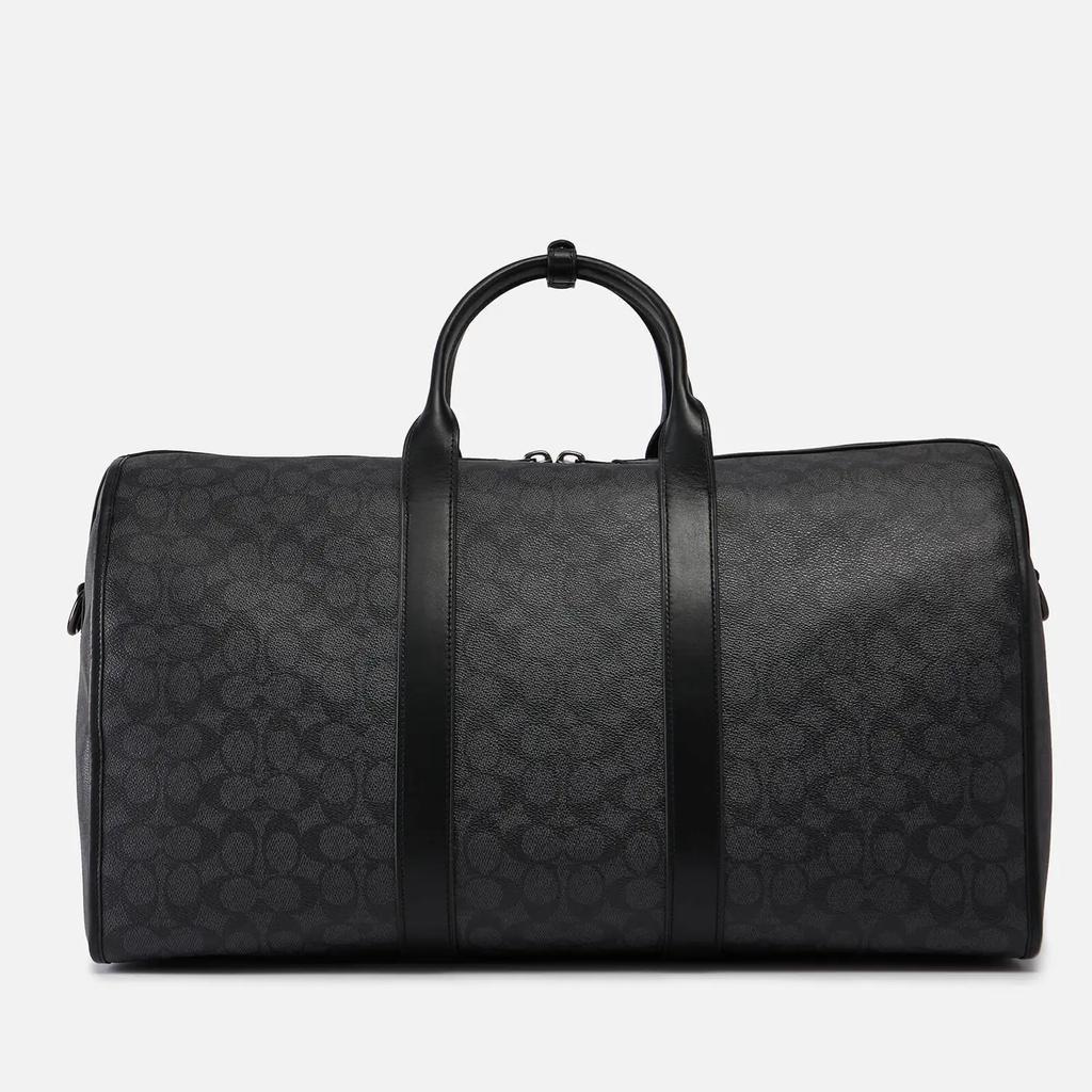 商品Coach|Coach Signature Gotham Leather and Canvas Duffle Bag,价格¥5066,第4张图片详细描述