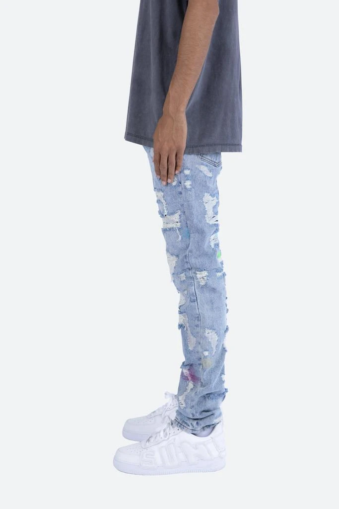 商品MNML|D276 Straight Denim - Blue,价格¥353,第3张图片详细描述