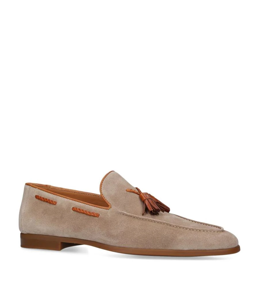 商品Magnanni|Suede Tassel Loafers,价格¥3081,第1张图片