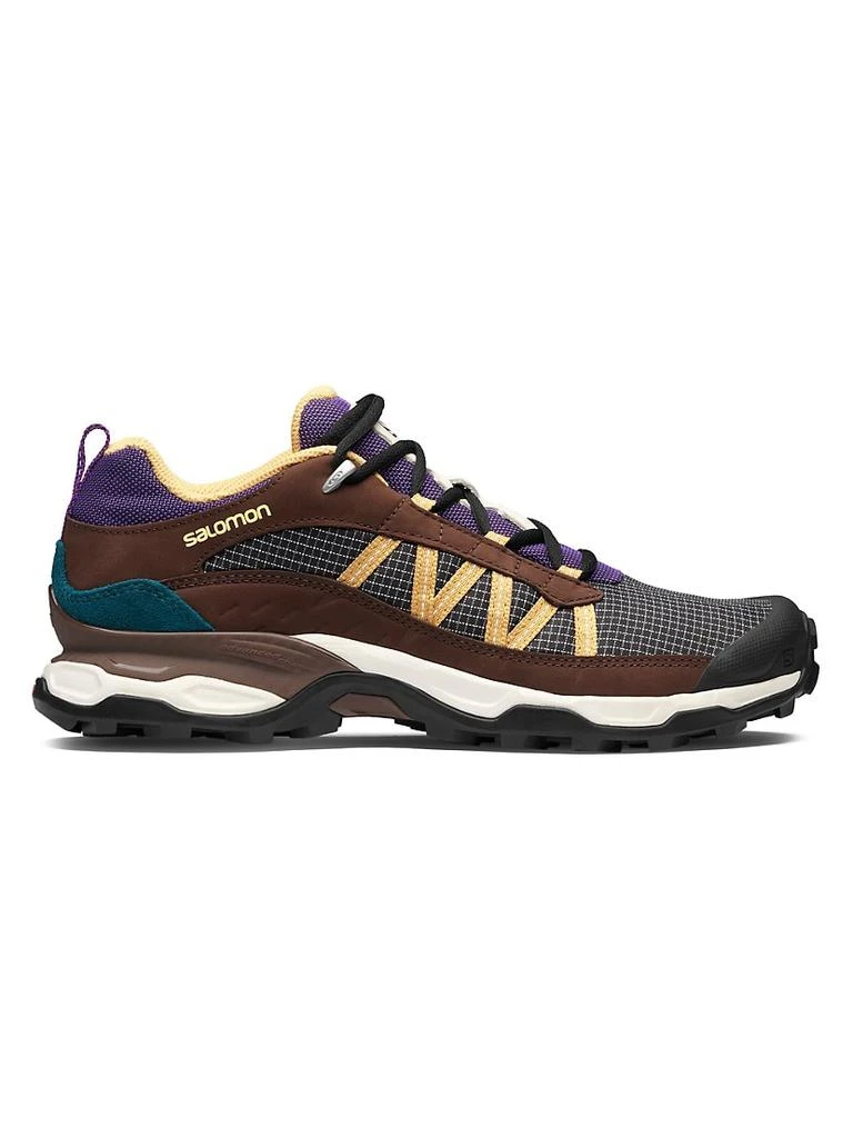 商品Salomon|Shelter Low Leather Trail Running Sneakers,价格¥782,第1张图片