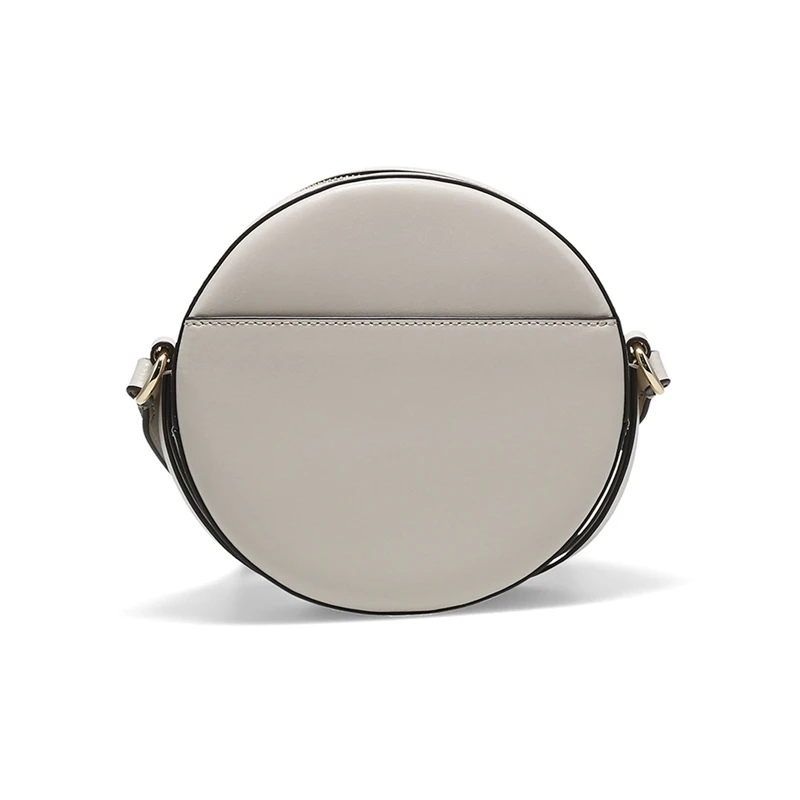 Michael Kors  DELANCEY中号女士牛皮革单肩斜挎圆饼包 32S0GD8C8L-LIGHT-SAND 商品