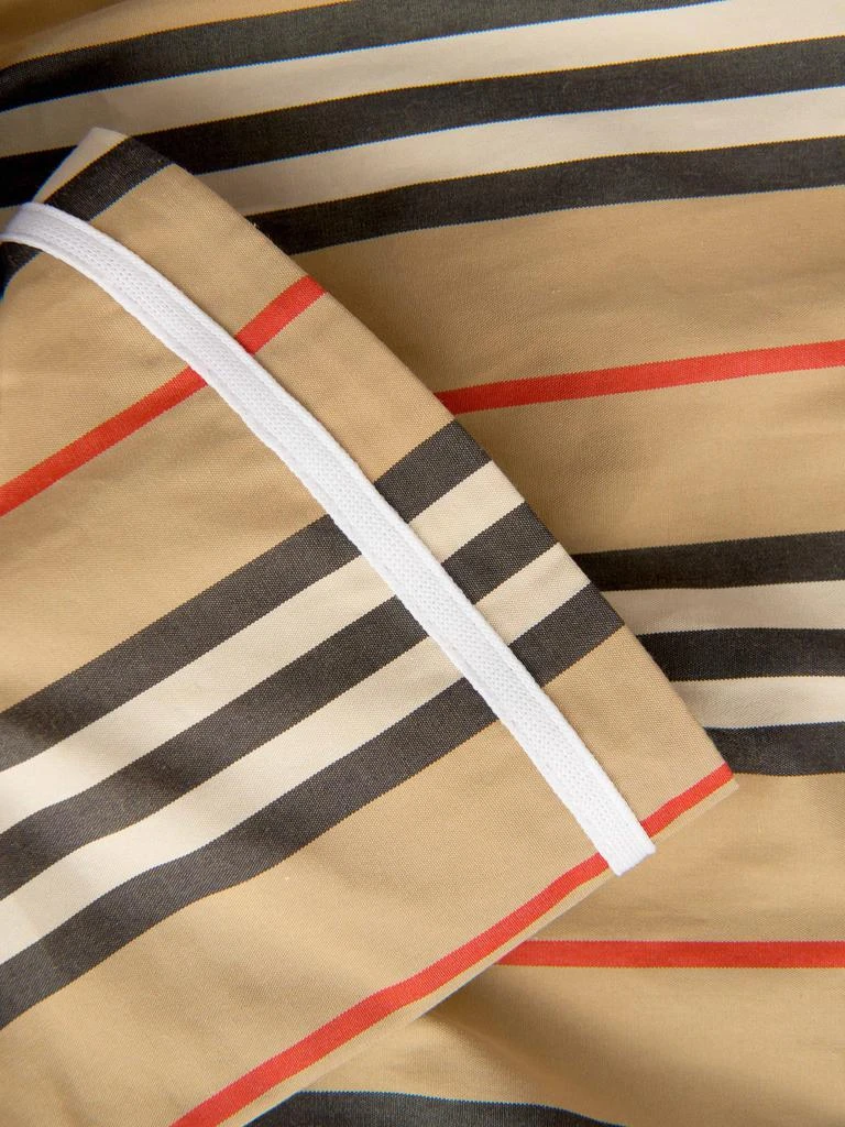 商品Burberry|Burberry Beige Baby Girls Cotton Short Sleeve Check Dress,价格¥1623,第2张图片详细描述