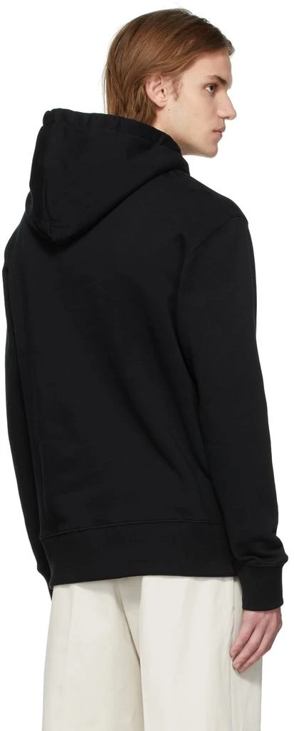 商品JW Anderson|Black Embroidered Logo Hoodie,价格¥1177,第3张图片详细描述