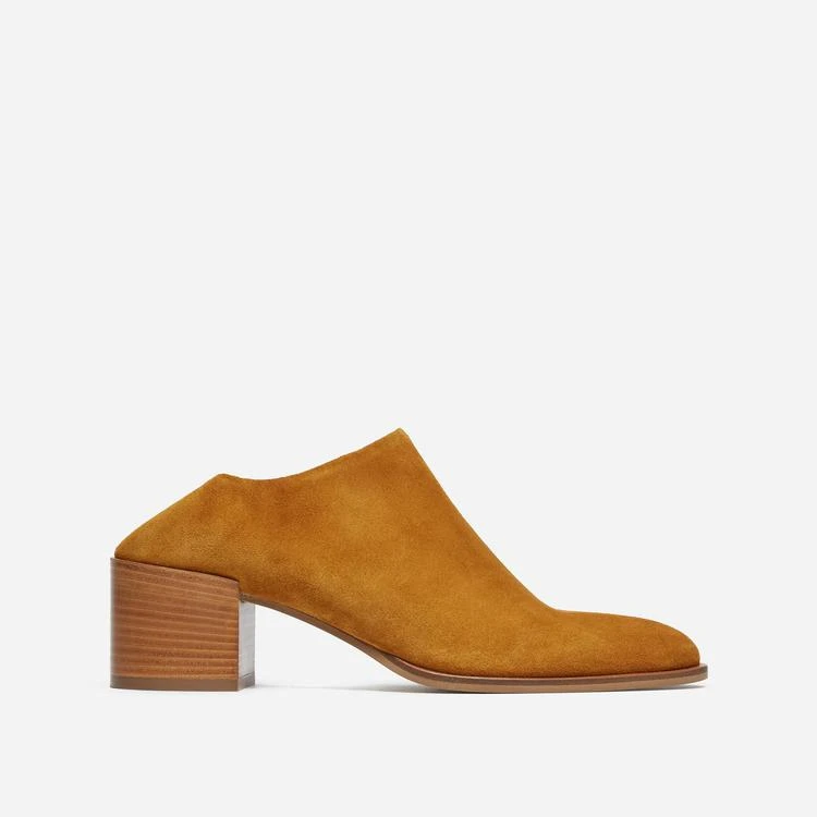商品Everlane|麂皮粗跟踩跟靴,价格¥803,第1张图片