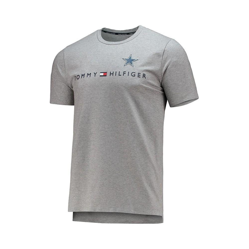 商品Tommy Hilfiger|Men's Gray Dallas Cowboys Graphic T-shirt,价格¥332,第4张图片详细描述