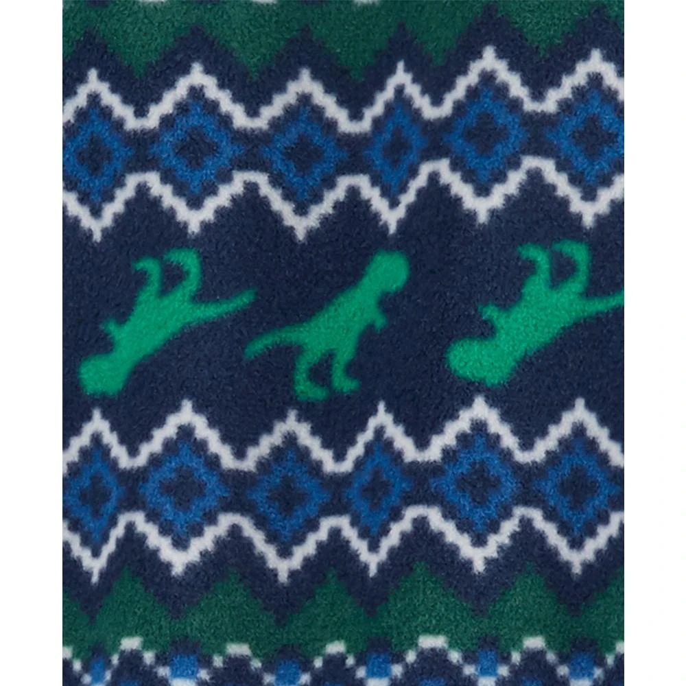 商品Carter's|Toddler Boys 1-Piece Dinosaur Fleece Footed Pajama,价格¥161,第2张图片详细描述