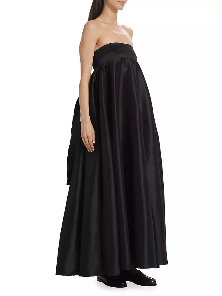 商品Kika Vargas|Oriana Strapless Tie-Back Gown,价格¥3131,第4张图片详细描述