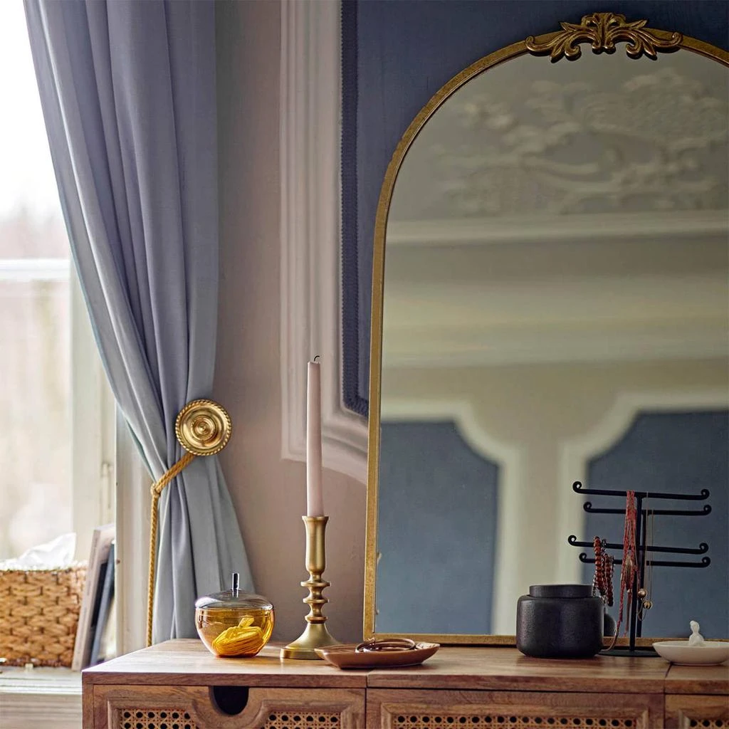 商品Bloomingville|Bloomingville Roi Metal Wall Mirror - Brass,价格¥1542,第2张图片详细描述