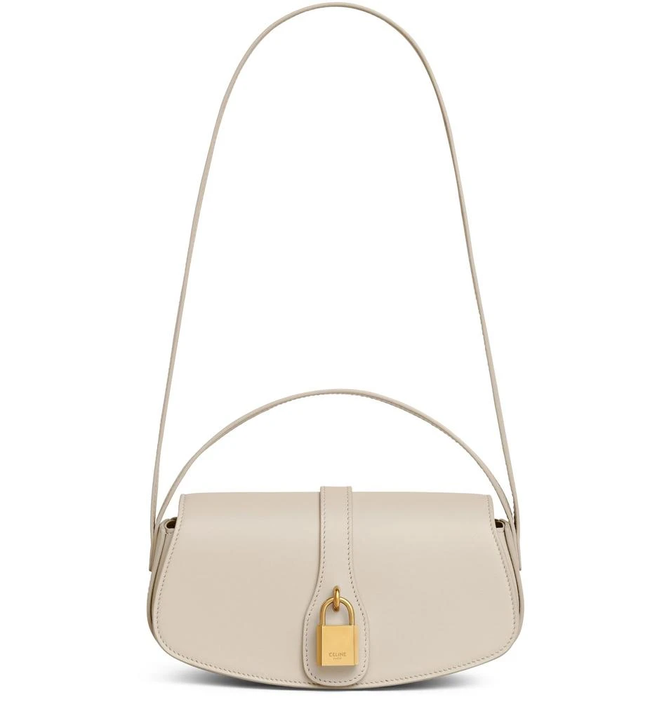 商品Celine|Tabou光滑牛皮革饰带手包,价格¥14459,第5张图片详细描述