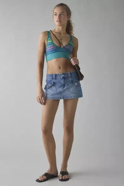 商品Out From Under|Out From Under Corinne Seamless Knit V-Neck Bralette,价格¥143,第4张图片详细描述