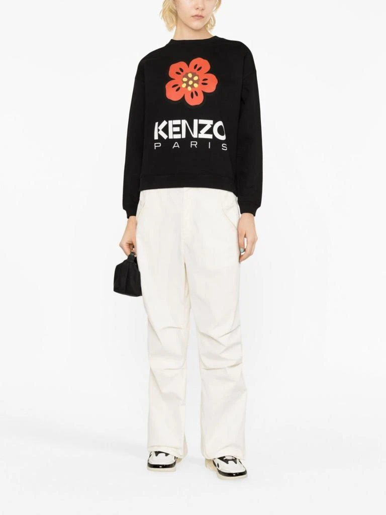 商品Kenzo|KENZO - Boke Flower Cotton Sweatshirt,价格¥2343,第3张图片详细描述