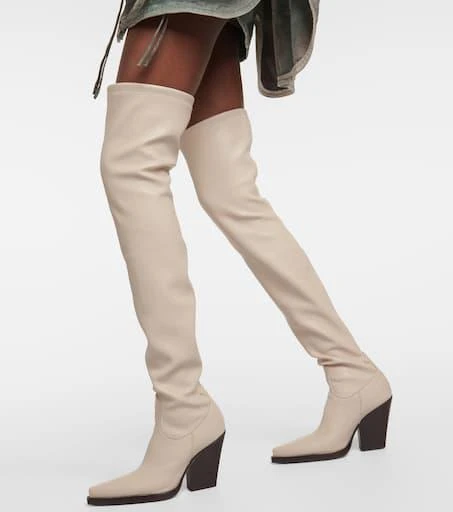 商品Paris Texas|Vegas faux leather over-the-knee boots,价格¥6327,第4张图片详细描述