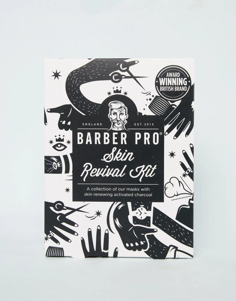 商品BARBER PRO|Barber Pro Skin Revival Mask Set,价格¥118,第3张图片详细描述