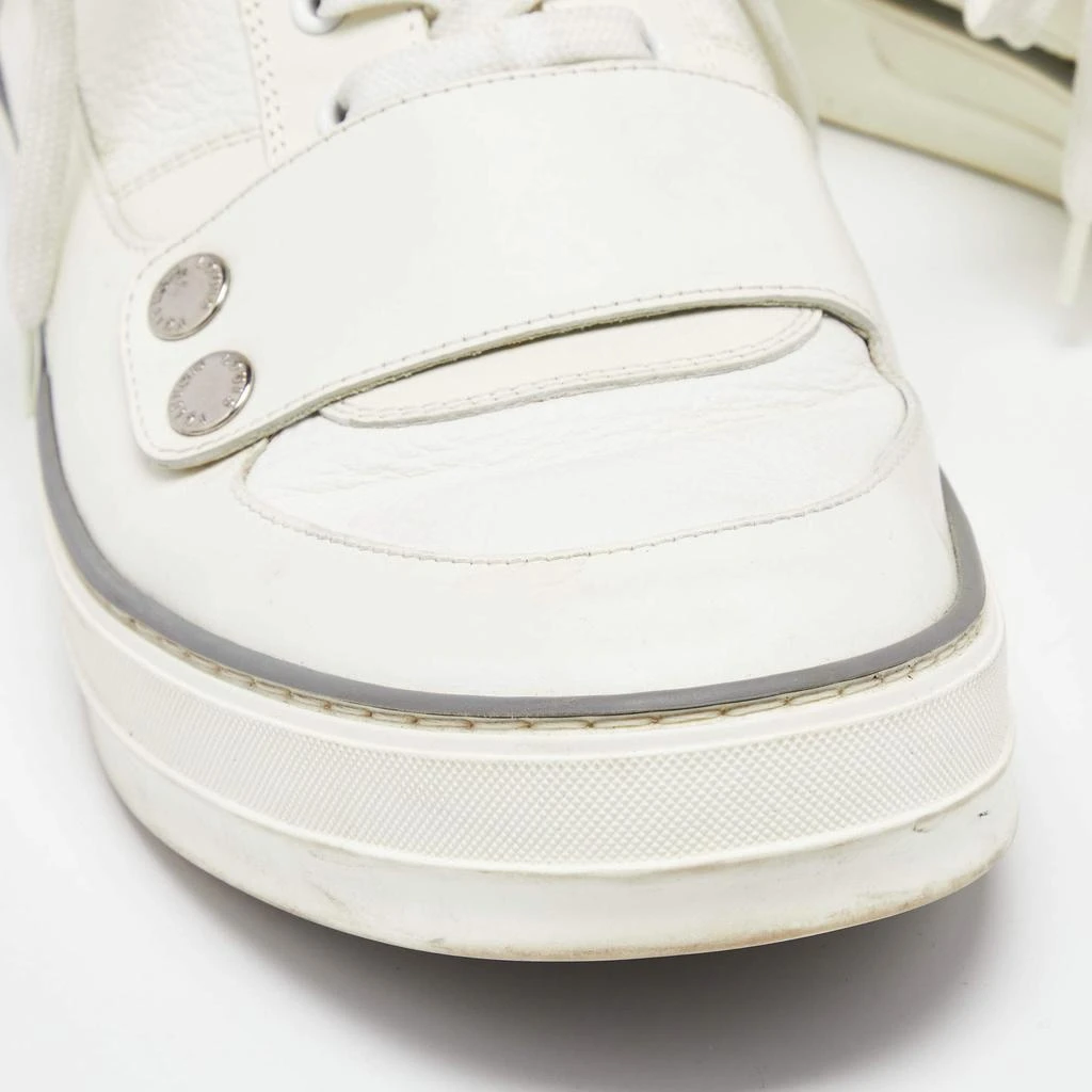 Louis Vuitton Off-White Leather and Mesh High-Top Sneakers Size 40 商品