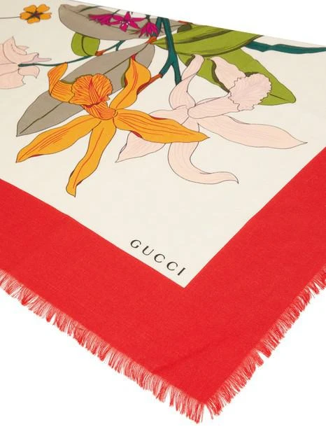 商品Gucci|Wool and silk scarf,价格¥5521,第3张图片详细描述