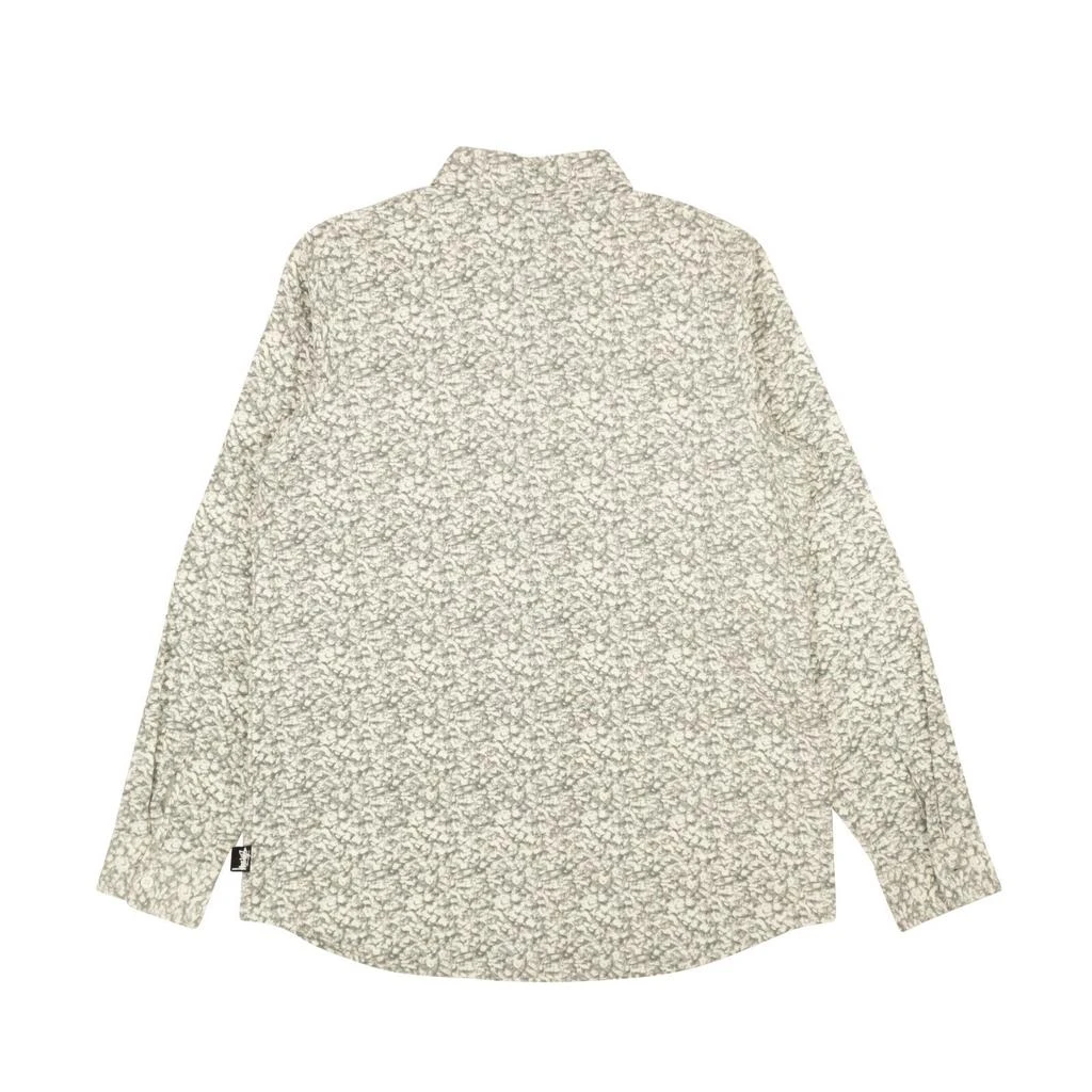 商品STUSSY|Natural White Printed Sherpa Button Down Shirt,价格¥448,第3张图片详细描述