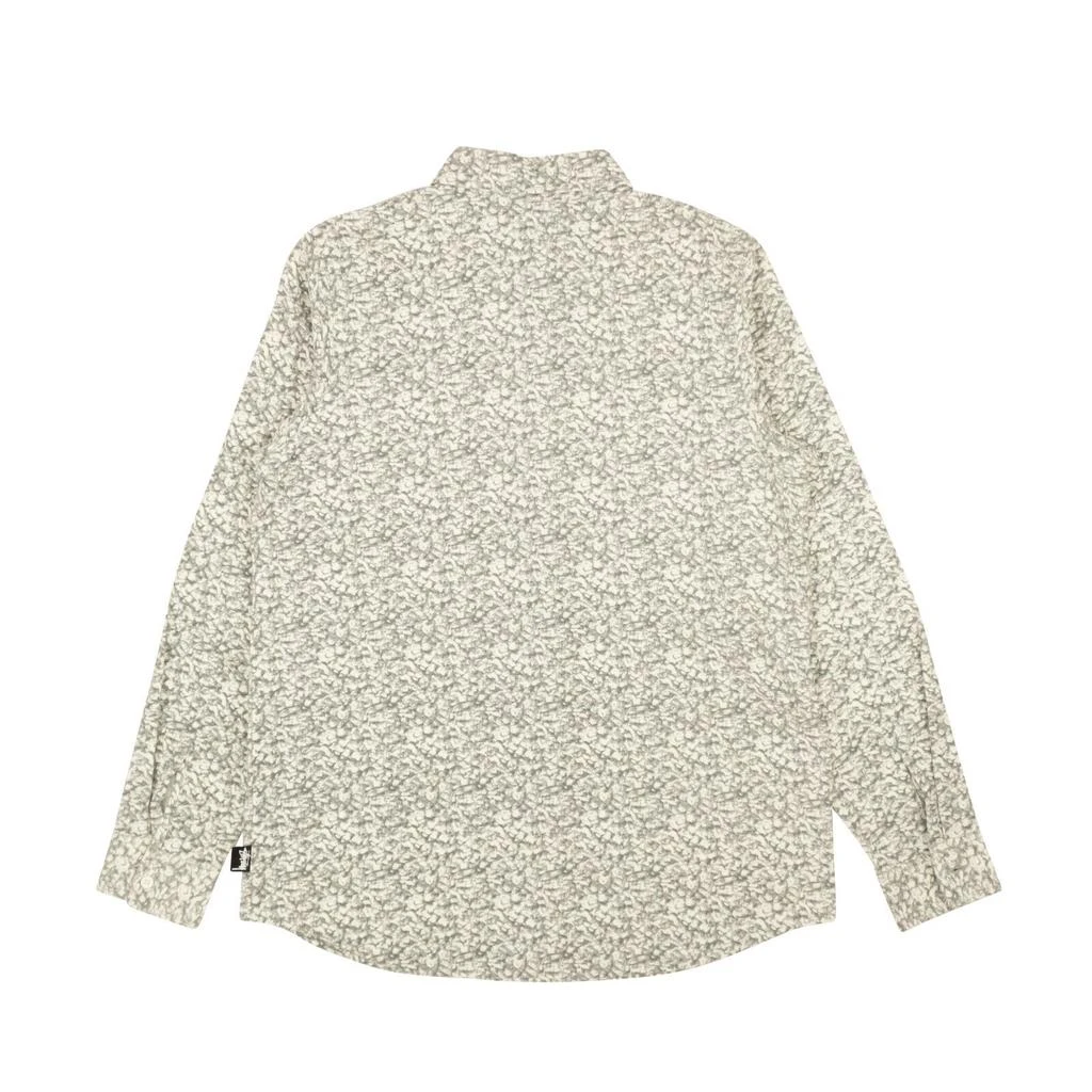 商品STUSSY|Natural White Printed Sherpa Button Down Shirt,价格¥241,第3张图片详细描述