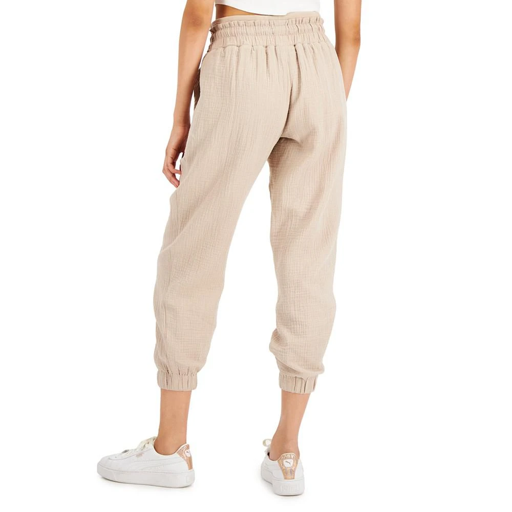 商品Indigo Rein|Juniors' Gauzy Cotton Jogger Pants,价格¥85,第2张图片详细描述