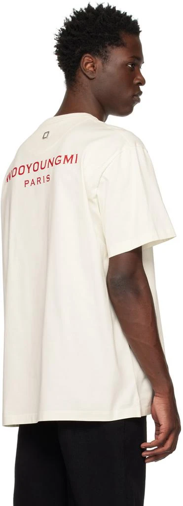 商品Wooyoungmi|Off-White Patch T-Shirt,价格¥1715,第3张图片详细描述