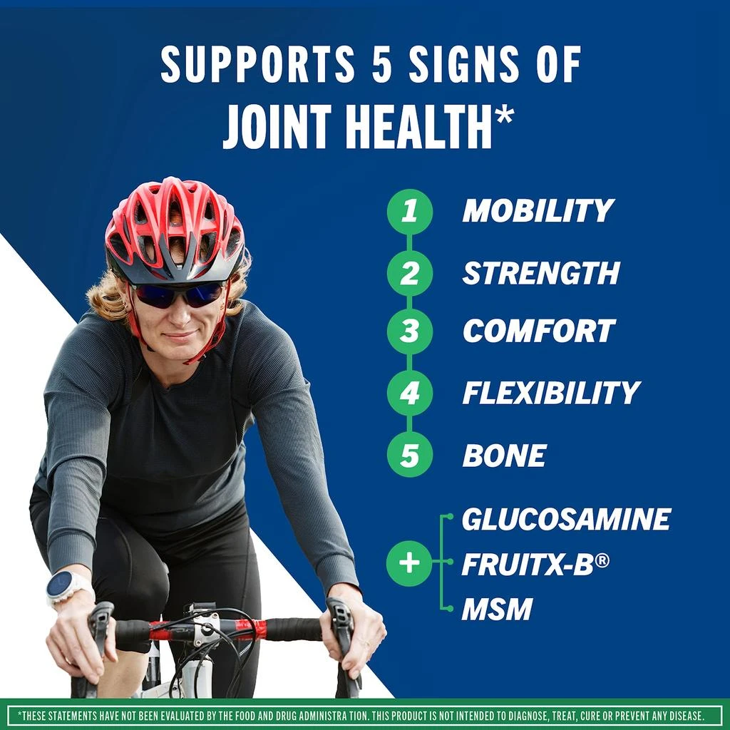 商品Move Free|Move Free Advanced Glucosamine Chondroitin MSM Joint Support Supplement, Supports Mobility Comfort Strength Flexibility & Bone - 120 Count (Pack of 3),价格¥211,第2张图片详细描述