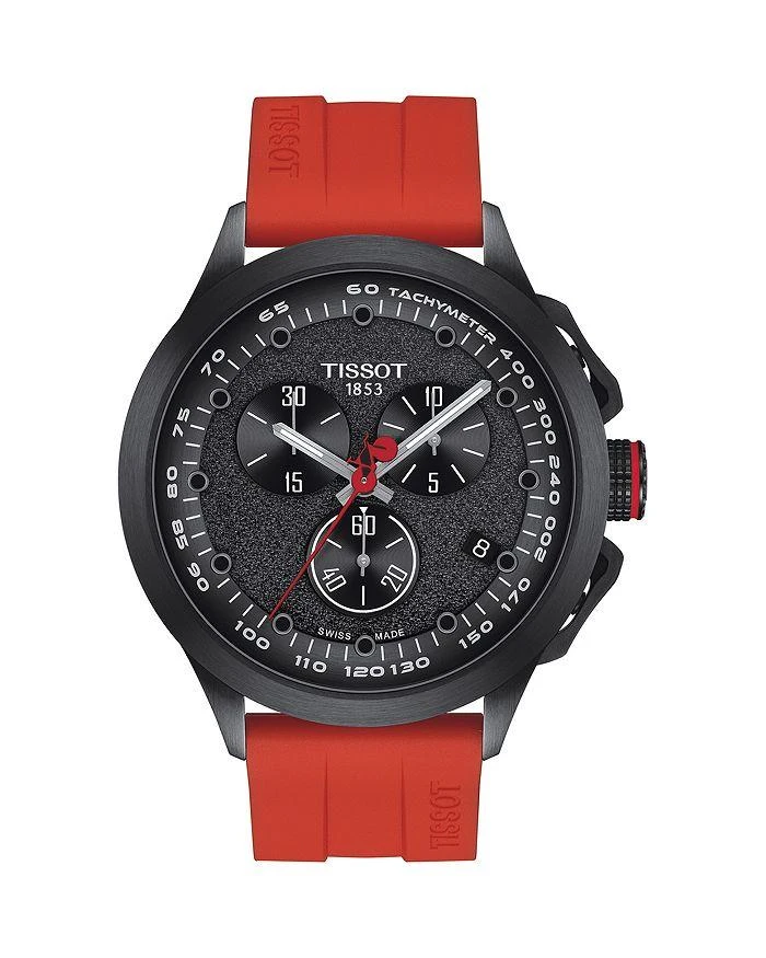 商品Tissot|T-Race La Vuelta Cycling Chronograph, 45mm,价格¥4452,第1张图片