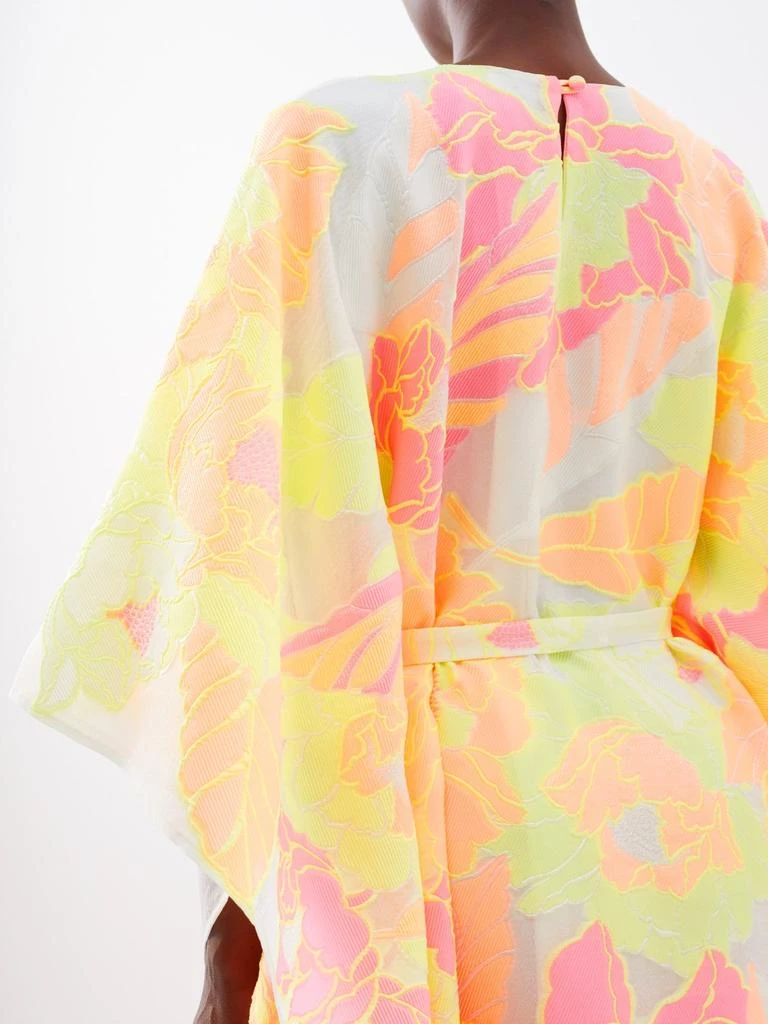 商品Taller Marmo|Flower Power devoré kaftan gown,价格¥4188,第3张图片详细描述