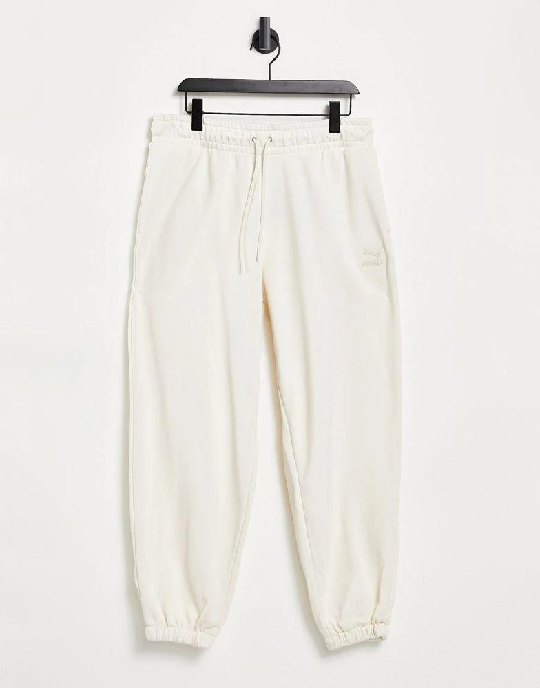 商品Puma|Puma classic relaxed jogger in white,价格¥183,第1张图片