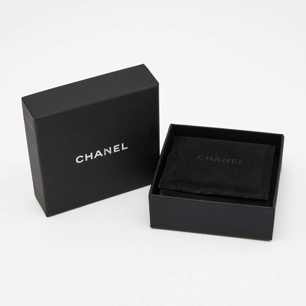 Chanel CC Faux Pearl Gold Tone Brooch商品第4张图片规格展示