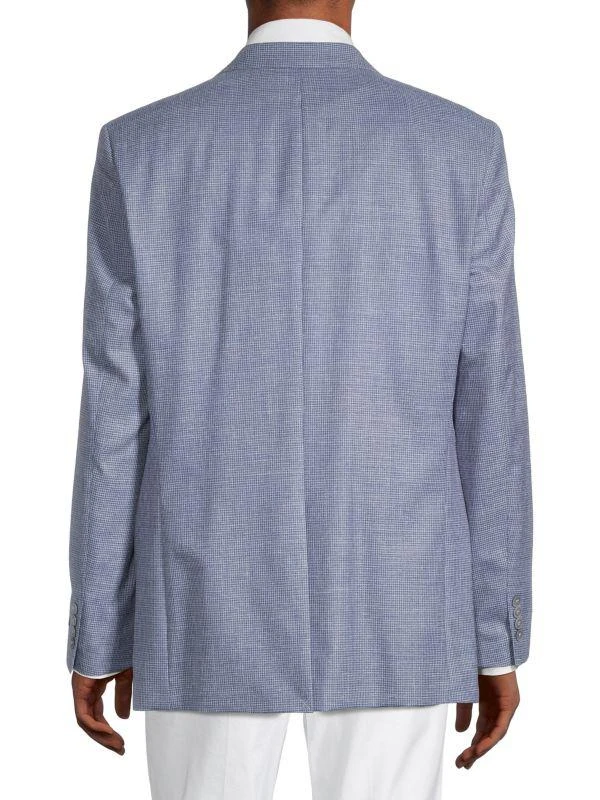 商品Ralph Lauren|Classic-Fit Mini Checked Wool-Blend Sportcoat,价格¥1187,第2张图片详细描述