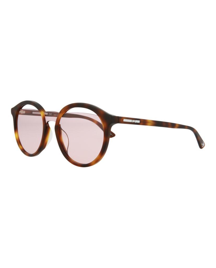 商品Alexander McQueen|McQ Alexander McQueen Round-Frame Acetate Sunglasses,价格¥420,第4张图片详细描述