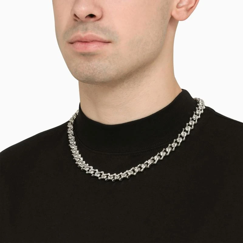 商品Emanuele Bicocchi|Silver 925 chain necklace with arabesques,价格¥4647,第2张图片详细描述