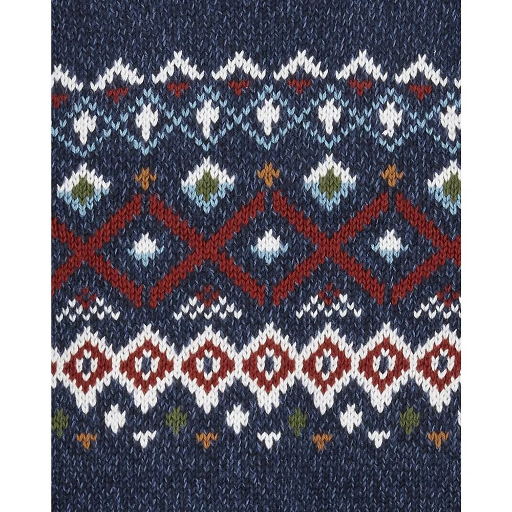 商品Carter's|Toddler Boys Fair Isle Cotton Sweater,价格¥264,第2张图片详细描述