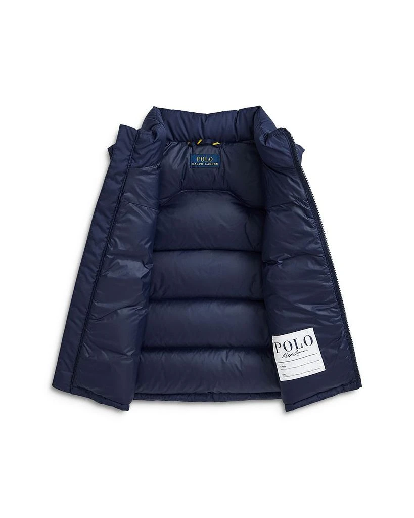 商品Ralph Lauren|Boys' Ripstop Down Vest - Little Kid, Big Kid,价格¥769,第1张图片