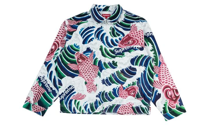 商品Supreme|Supreme Waves Work Jacket,价格¥2907,第1张图片