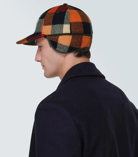 商品RRL|Checked wool flap cap,价格¥1224,第2张图片详细描述