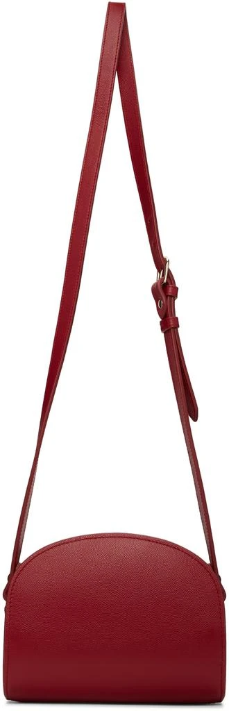 商品A.P.C.|Red Mini Demi-Lune Bag,价格¥3426,第3张图片详细描述