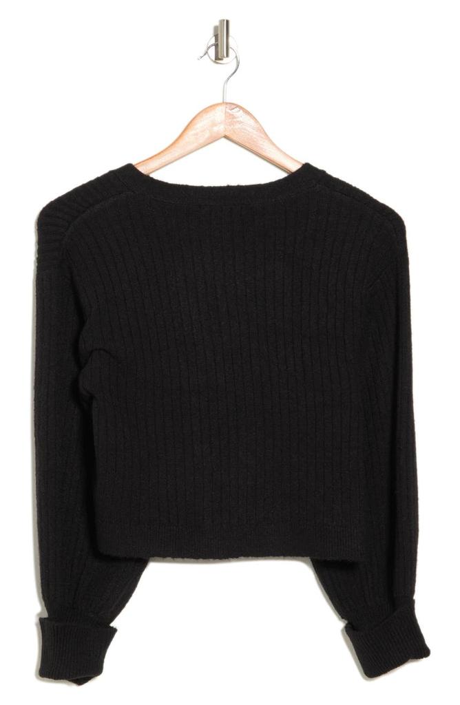 Cropped Cardigan Sweater商品第2张图片规格展示