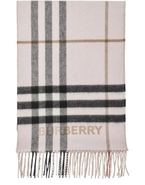 商品Burberry|Check 格纹围巾,价格¥4505,第1张图片