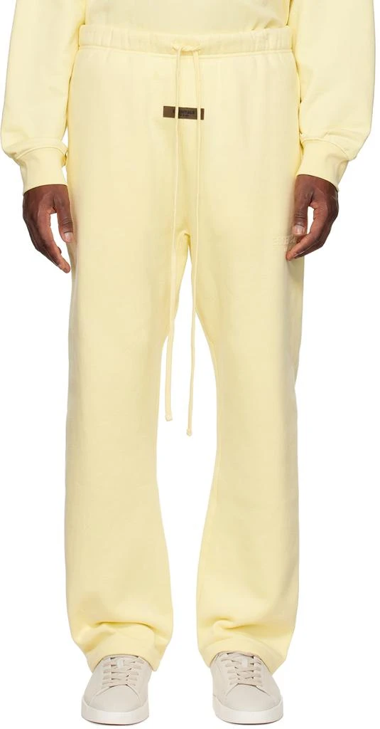 商品Essentials|Yellow Relaxed Lounge Pants,价格¥361,第1张图片