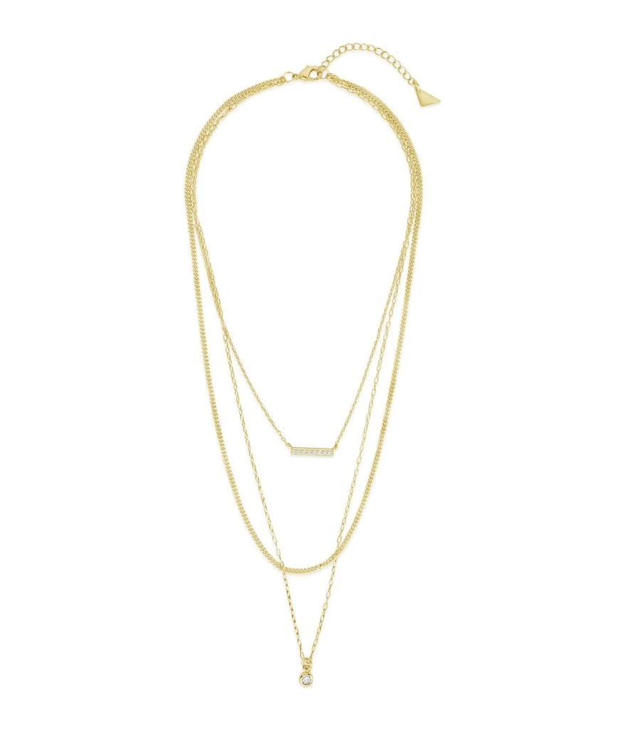 商品Sterling Forever|Arleen Layered Necklace,价格¥524,第1张图片